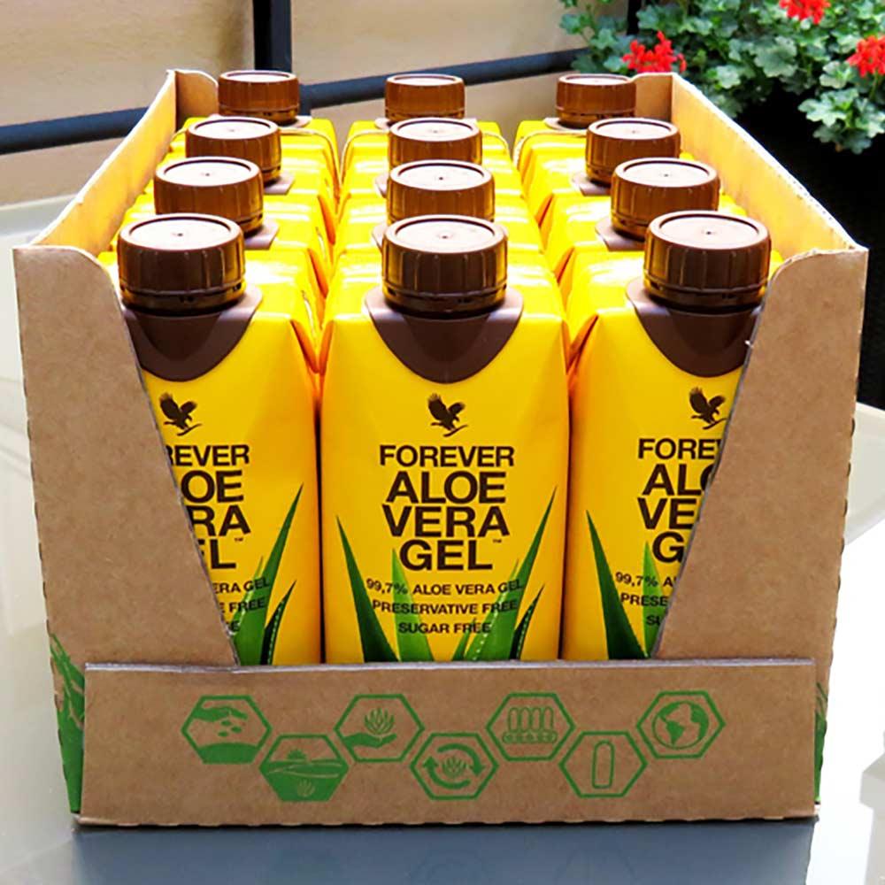 Mini Aloe Vera Gel, PACHET DE 12buc